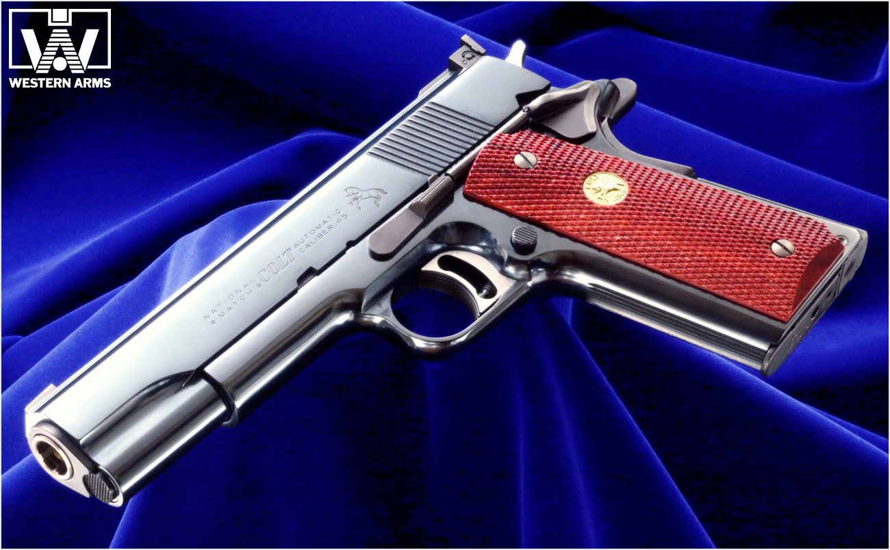 WA【コルト】ナショナルマッチ／ブルースチール・カスタム」12月下旬