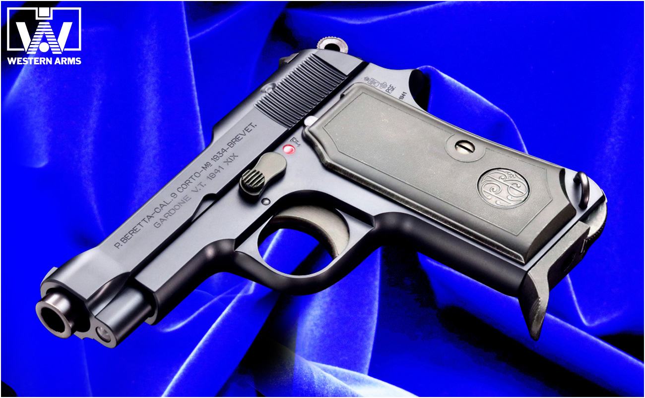 待望のNEWバージョン「WA ベレッタM1934 コマーシャル ガンブラック