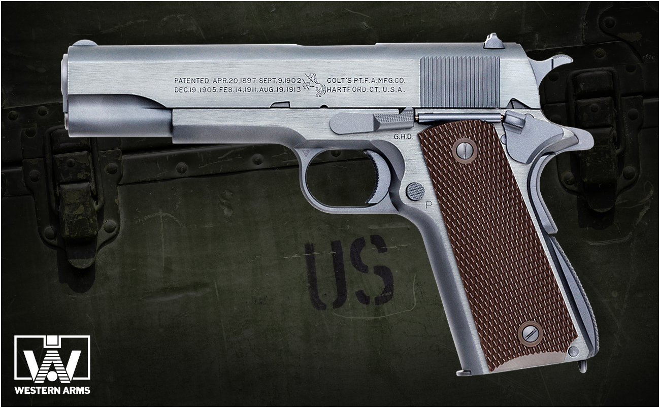 待望の再登場「WA【コルト】M1911A1 ミリタリーモデル」ご予約受付中