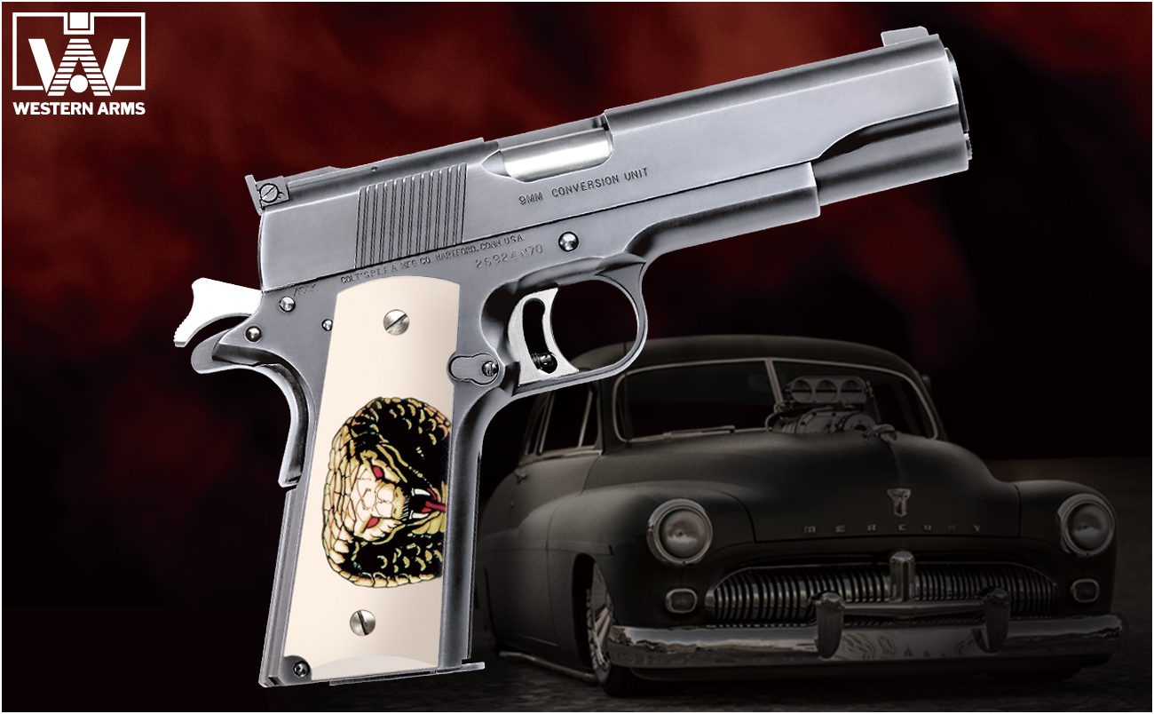 1月下旬 新発売「WA【コルト】コブラ カスタム リアルスチールver.」ご