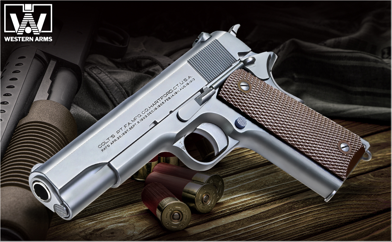 11月下旬発売「WA【コルト】M1911 ゲッタウェイ ガンブラックver.」ご