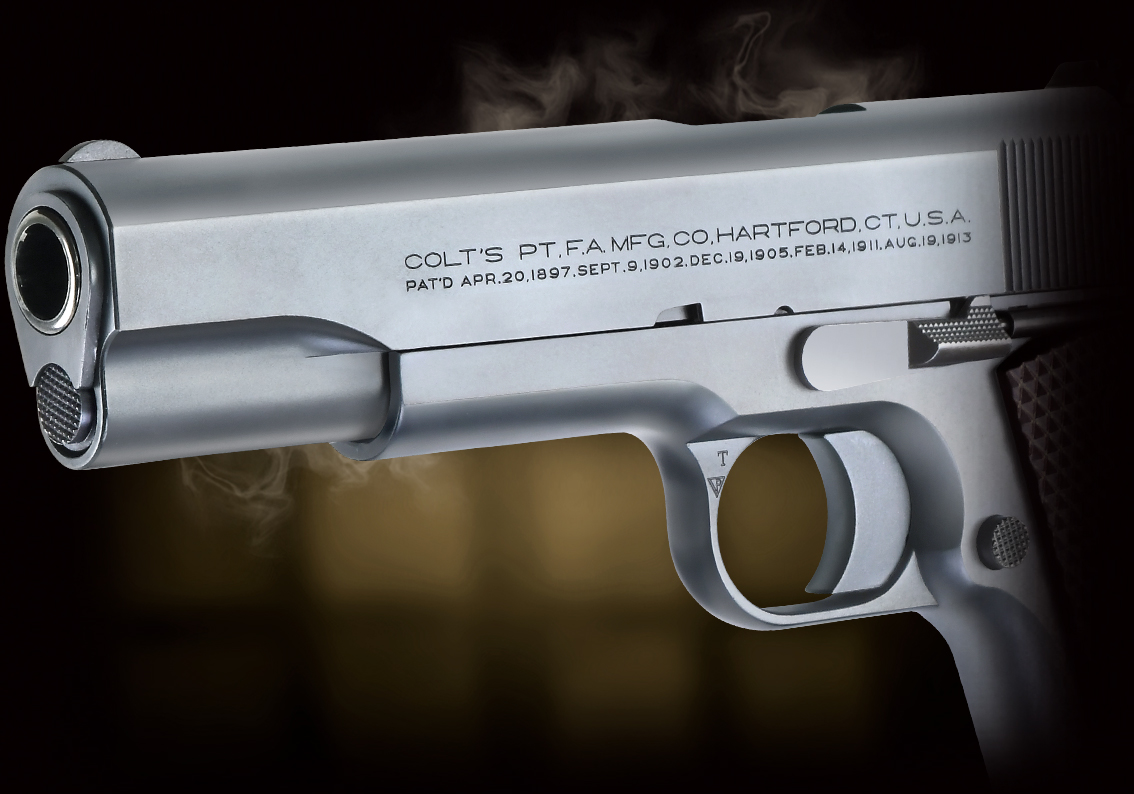 完売】WA【コルト】M1911 ゲッタウェイ ガンブラックver. 【WESTERN ARMS】