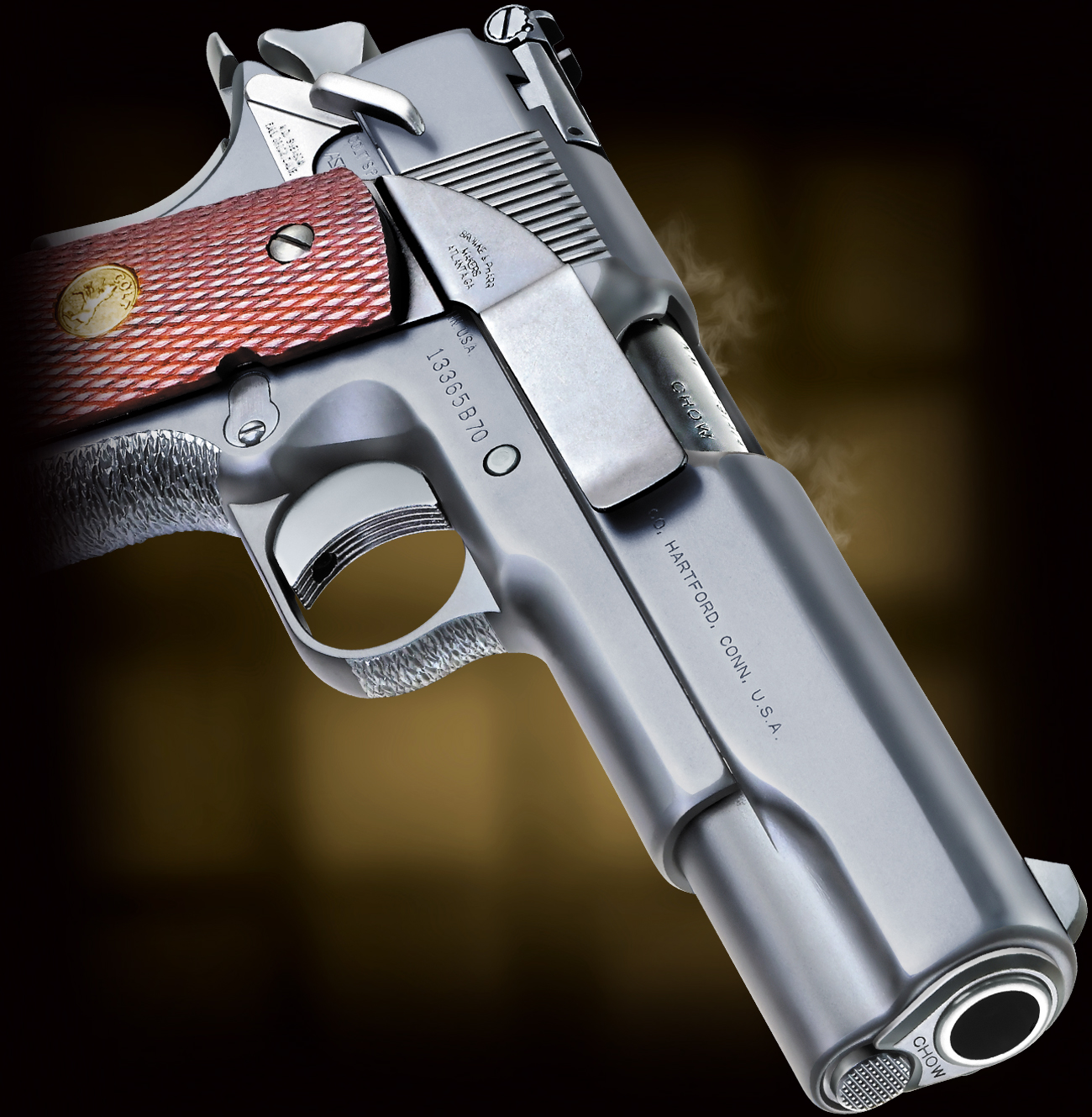 完売】WA ボブチャウ・マットブラックver. 木製グリップ付 【WESTERN