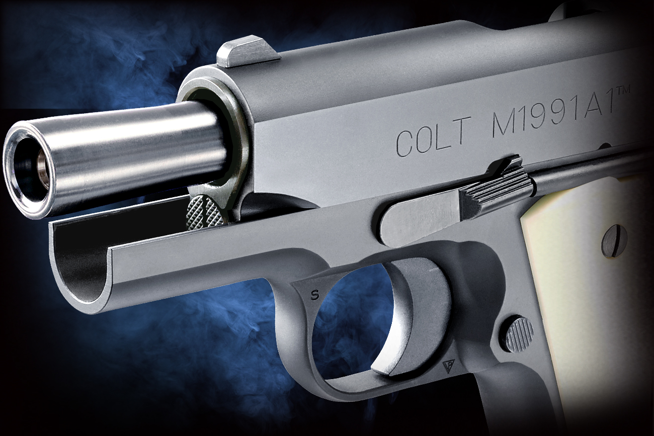 完売】WA【コルト】M1991A1 ヒートカスタム マットブラック 【WESTERN