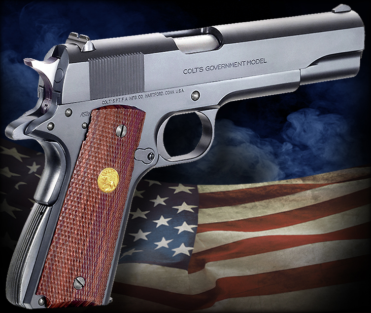 完売】WA【コルト】MkIVシリーズ70 ウッドグリップ付 【WESTERN ARMS】