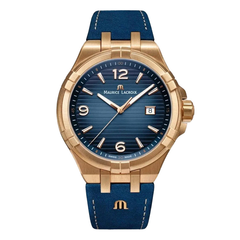 Maurice Lacroix Aikon Limited Edition Men's Blue Bronze Watch