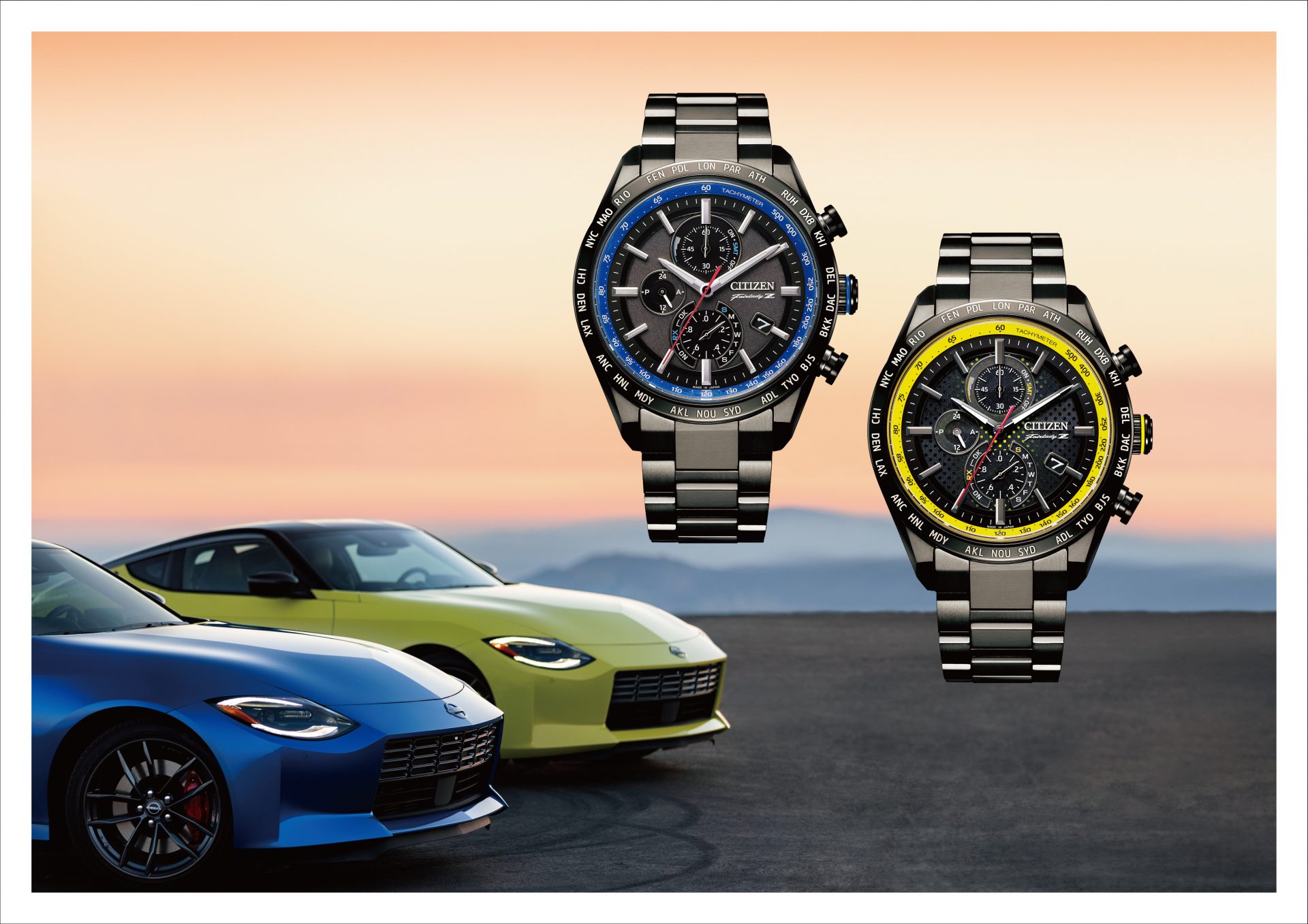Citizen Drives Upmarket With Nissan Z Chronograph