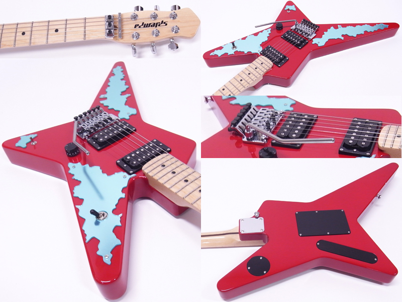 EDWARDS エドワーズ E-RS-145G/ M メイプル指板 ランダムスター 高崎晃