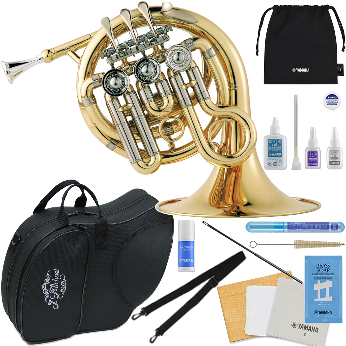 J Michael Jマイケル 3年保証 PFH-500 ポケットホルン ラッカー