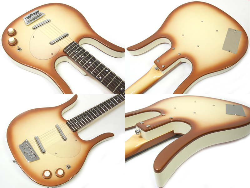Danelectro ダンエレクトロ Longhorn Guitar (Copper) 【ロングホーン