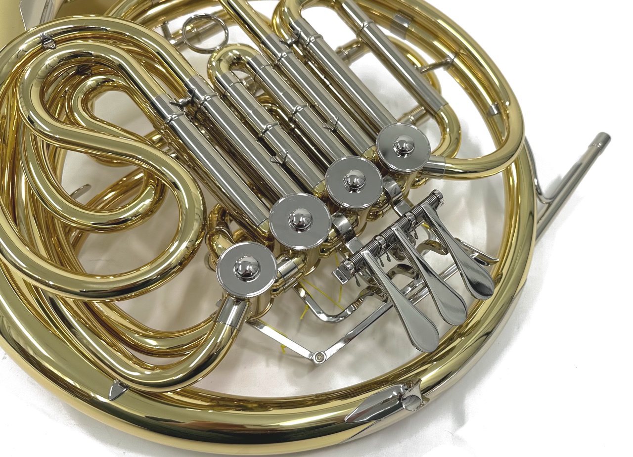 YAMAHA ヤマハ 5年保証対象 YHR-567 フレンチホルン フルダブル 一体式