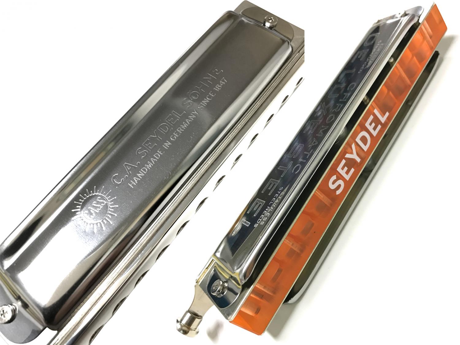 Seydel サイドル De Luxe STEEL クロマチックハーモニカ ステンレス