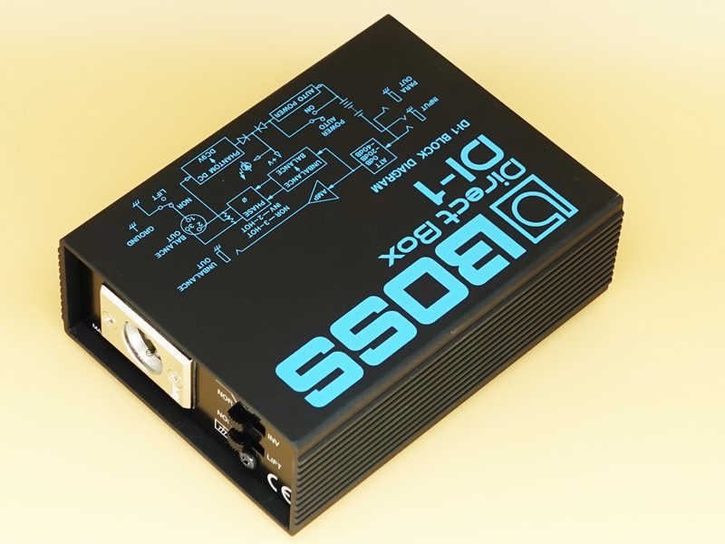 BOSS ( ボス ) DI-1 定番ダイレクトボックス(DI) BOSS ( ボス ) DI-1 定番ダイレクトボックス(DI) 送料無料 | サウンド