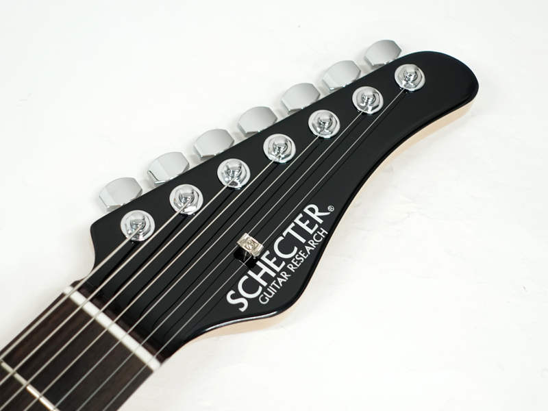 SCHECTER シェクター AR-07 BLK / R 7弦ギター ジャガー ロング