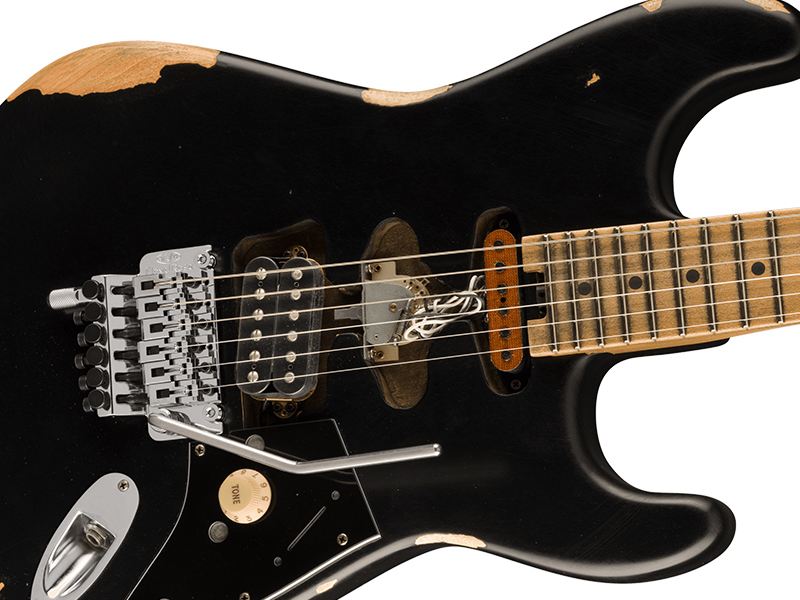 EVH イーブイエイチ Frankenstein Relic Black エディ・ヴァンヘイレン