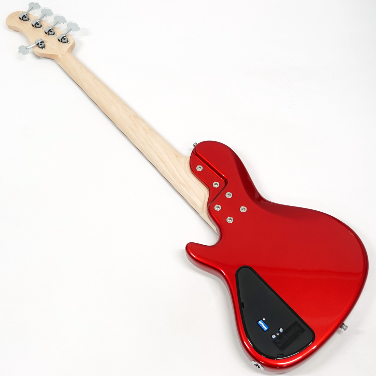 Sadowsky ML24 SV5 Vintage Single Cut Bass Alder Candy Apple Red