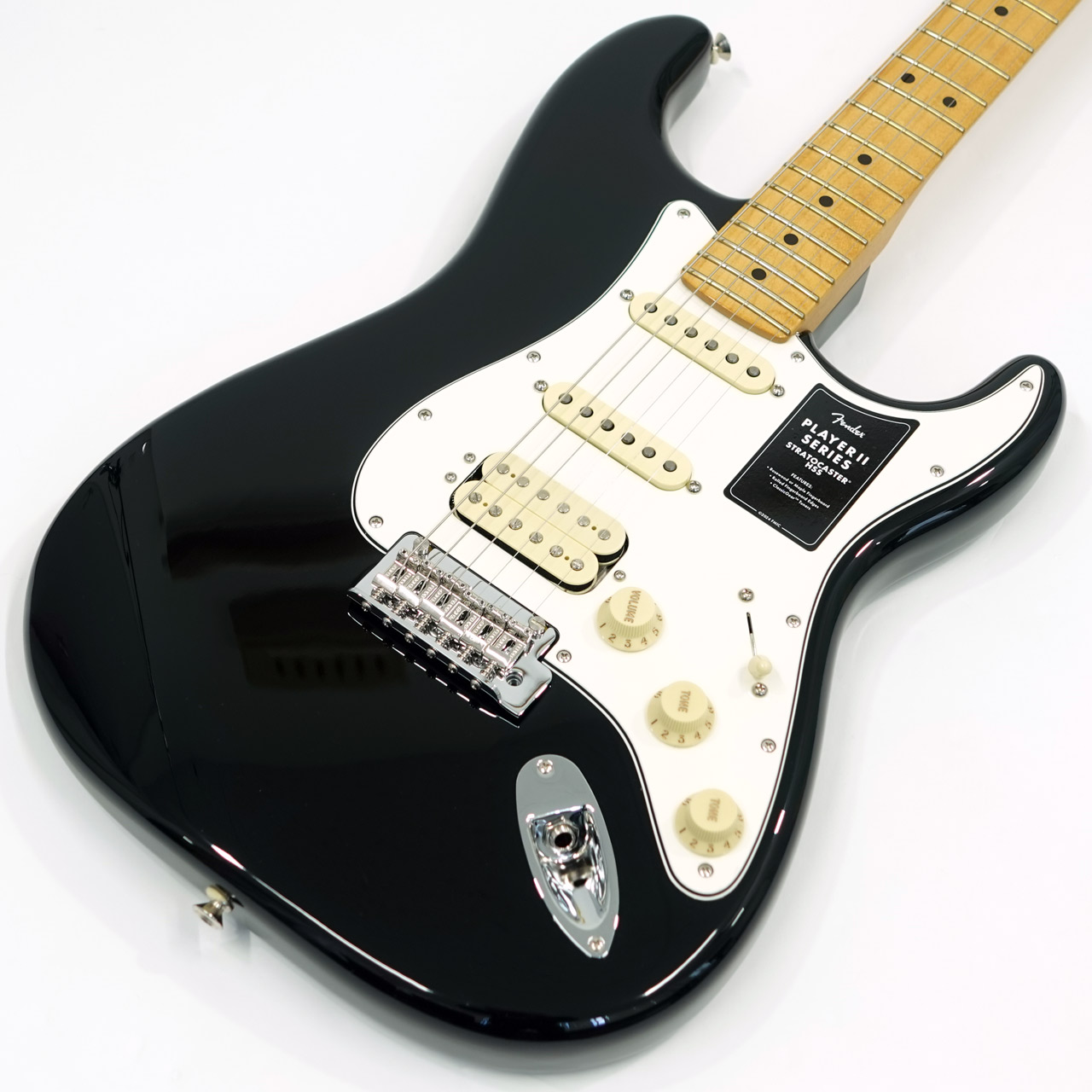 Fender フェンダー Player II Stratocaster HSS Black MN プレイヤー