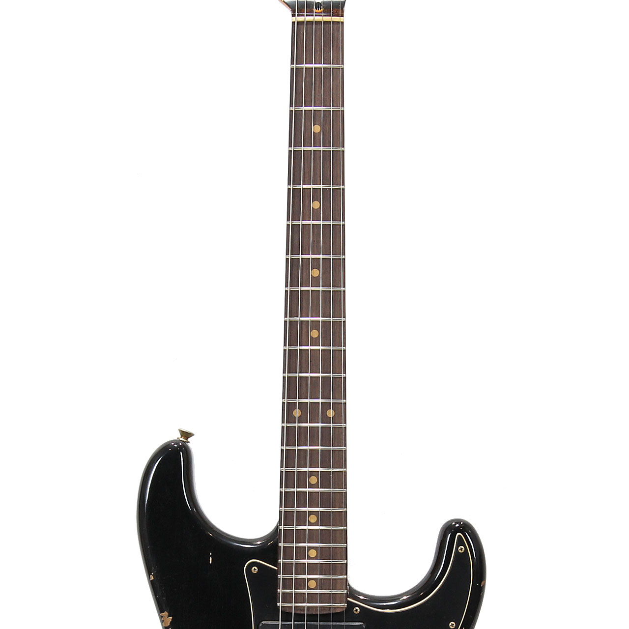 Fender Custom Shop 1960 Dual P90 Stratocaster Heavey Relic Black