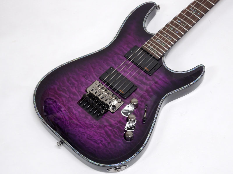 SCHECTER シェクター Hellraiser C-1 FR TRANS PURPLE BURST ヘル