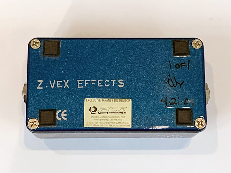 Z.VEX Fuzz Factory / Hand Paint / Blue Metallic / 1 of 1 < Used
