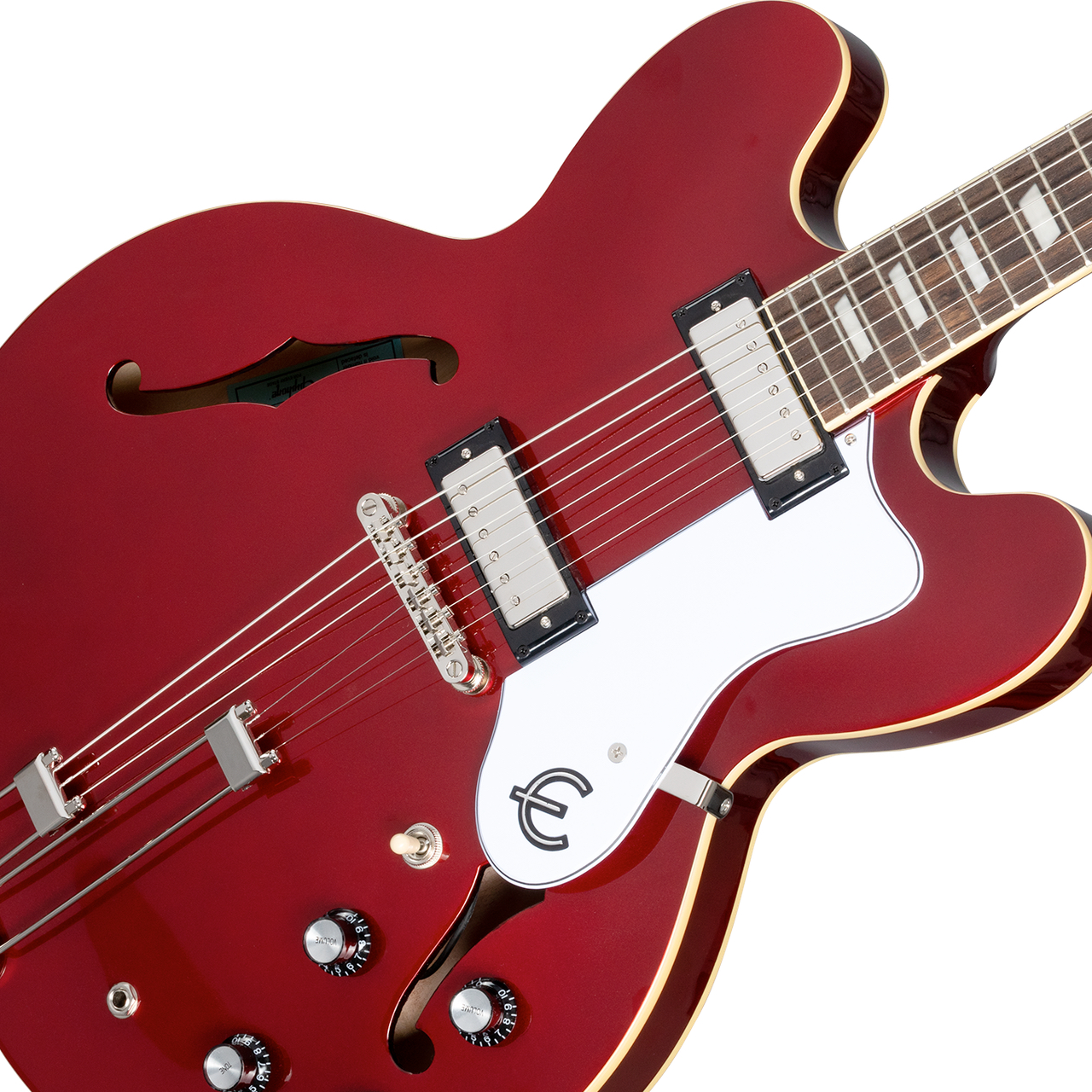 Epiphone エピフォン Riviera Sparkling Burgundy リビエラ セミアコ