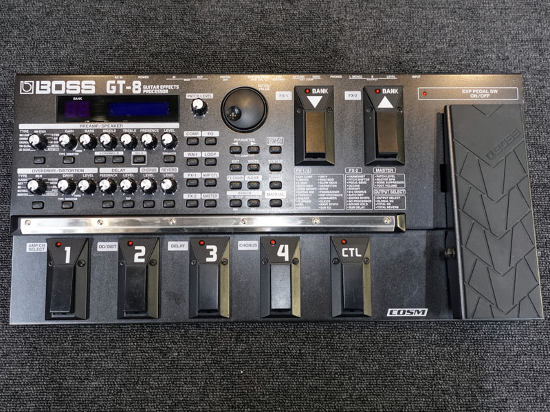 【最終値下げ！出品本日限り】BOSS GT-8 ギター マルチエフェクター 数量限定 スリーブケースプレゼント♪】 BOSS GT-1 マルチエフェクター