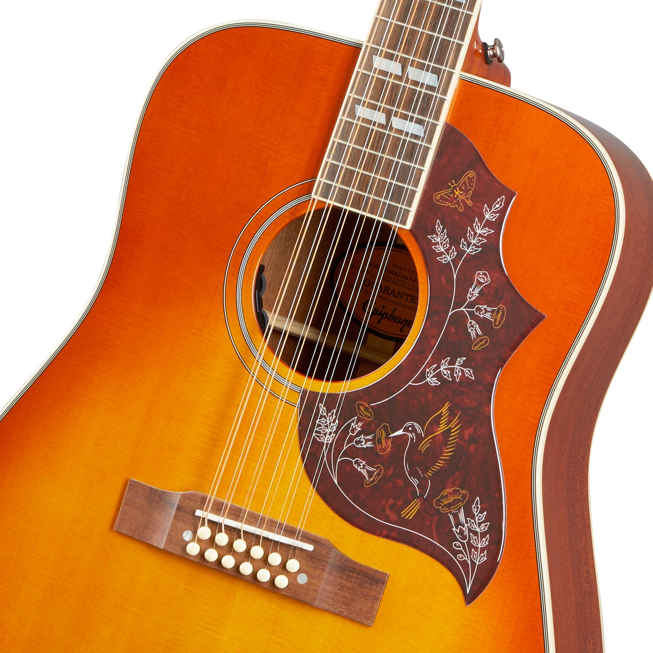 Epiphone エピフォン Hummingbird 12-String Aged Cherry Sunburst