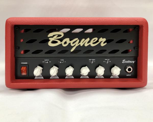 Bogner ボグナー ECSTASY Mini Red Tolex / Metal Grill [White Knobs