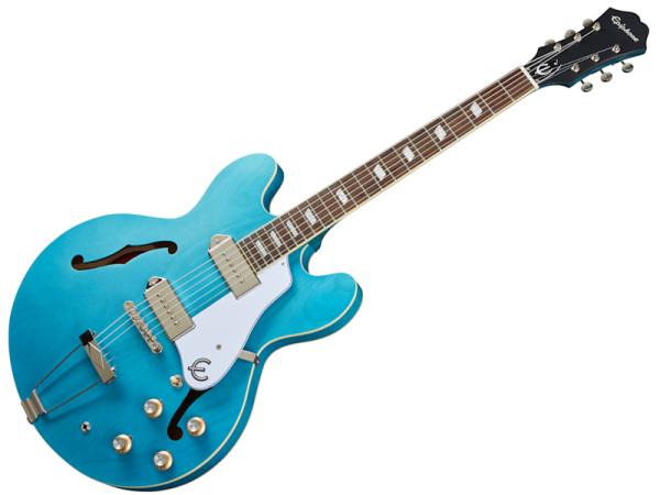 Epiphone エピフォン Casino Worn Worn Blue Denim カジノ ウォーン