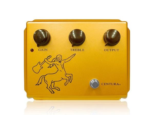 Ceriatone Centura Matte Gold 絵付きエフェクター オーバードライブ