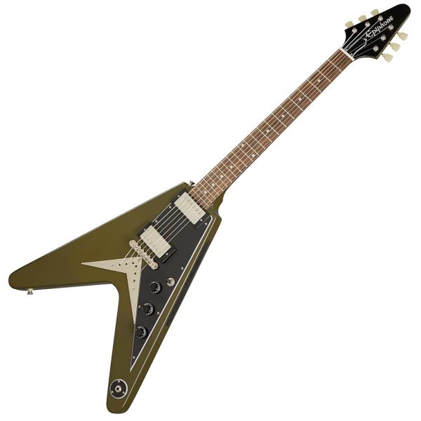 Epiphone エピフォン Flying V Olive Drab Green フライングV エレキ