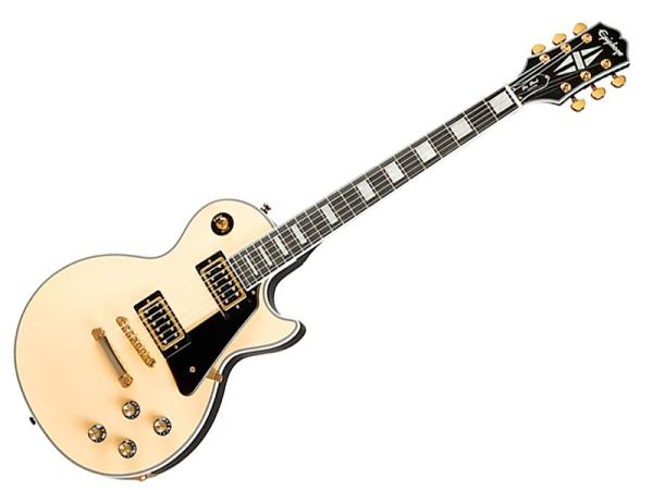 Epiphone エピフォン Les Paul Custom Blackback Antique Ivory レス