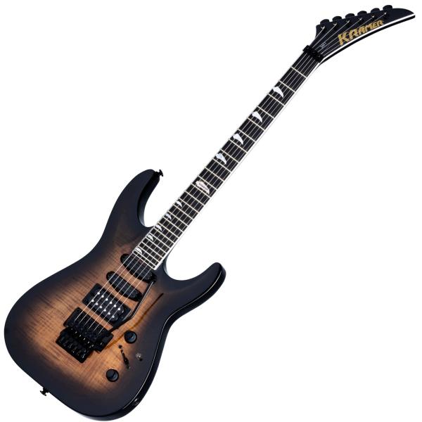 KRAMER クレイマー SM-1 Figured Black Denim Perimeter スルーネック