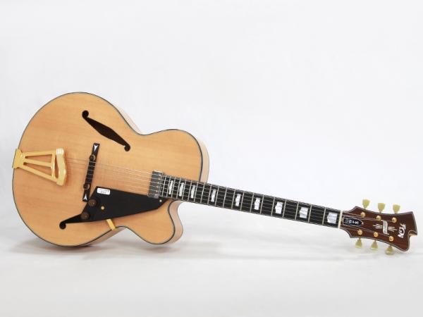 FgN フジゲン Masterfield MFA-FP Jazz Natural 国産 フルアコ エレキ