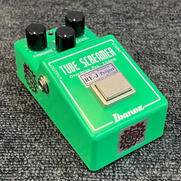ギター Ibanez TS-9 Analog Man Mod #808 IBANEZ TS 9 Mod 艶あり JRC 4558D / MAXON期 TS-808 改造 Analog Man