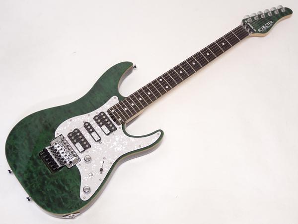 SCHECTER シェクター SD-2-24-AL See-Thru Green / R 日本製 エレキ