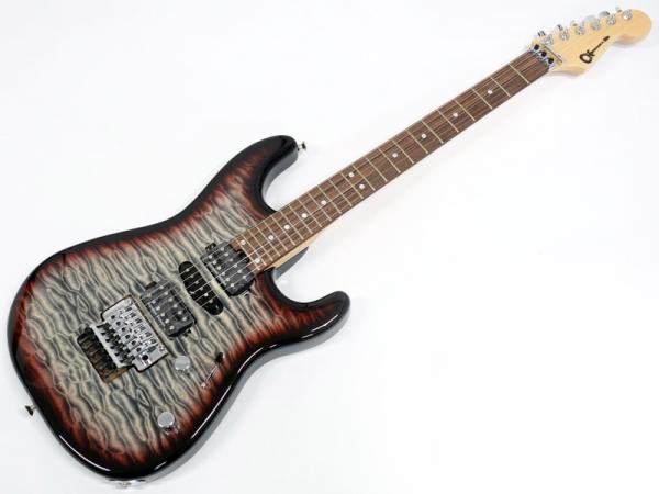 Charvel シャーベル MJ San Dimas Style 1 HSH FR PF QM Midnight Glow
