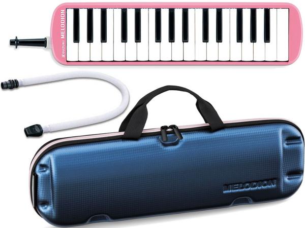 SUZUKI スズキ FA-32P 鍵盤ハーモニカ 32鍵 メロディオン ピンク