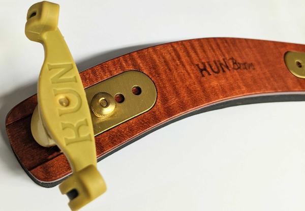 KUN クン バイオリン 肩当 ブラヴォー 4/4 木製 バイオリン用 肩当て 4