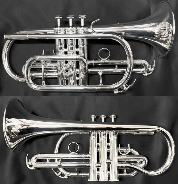 YAMAHA ヤマハ 5年保証サービス対象 YCR-6335SII コルネット 銀メッキ