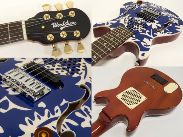 Woodstics Guitars ウッドスティック・ギターズ WS-MINI ALOHA (BLUE