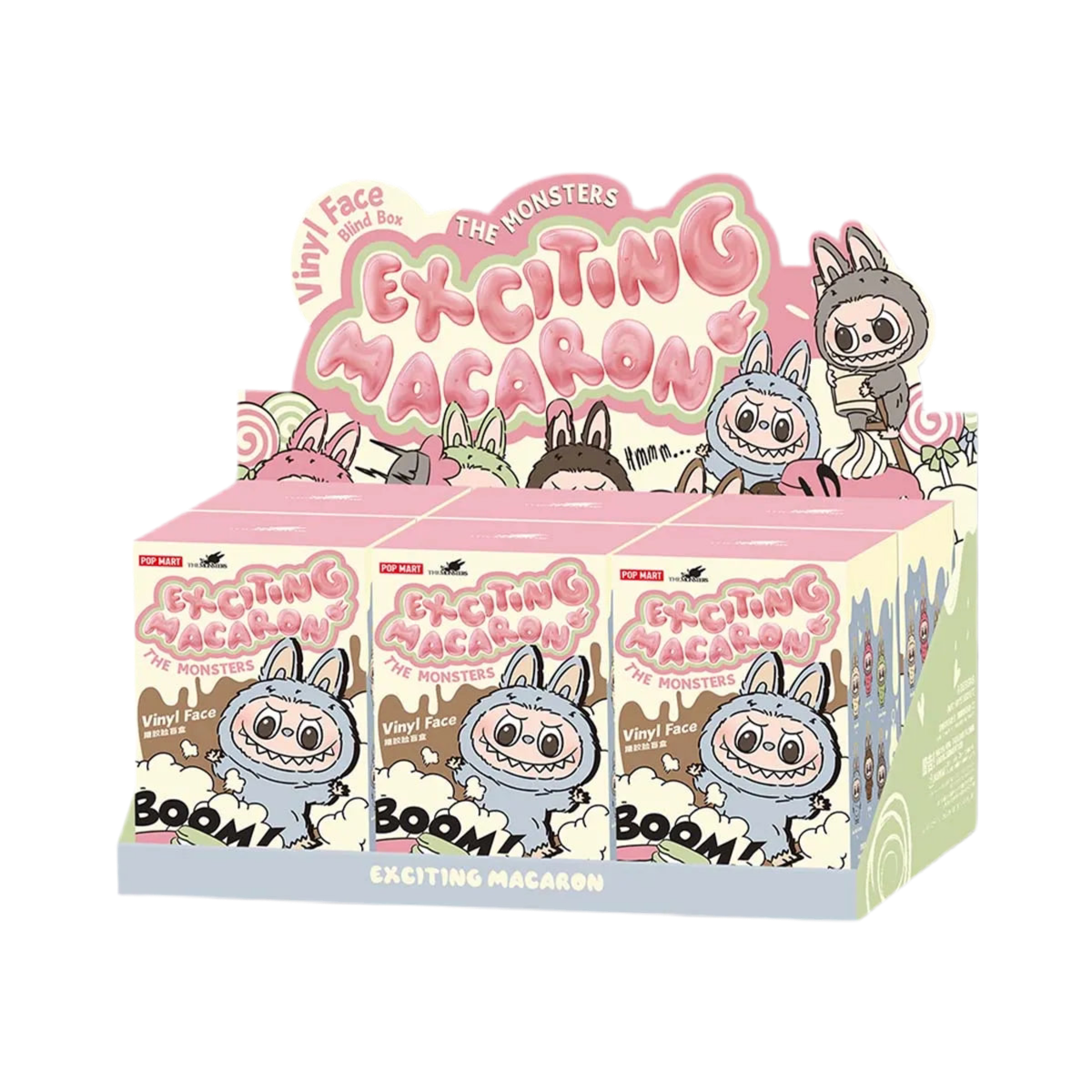 Buy POP MART Labubu Exciting Macaron Blind Box Set x 6 Online