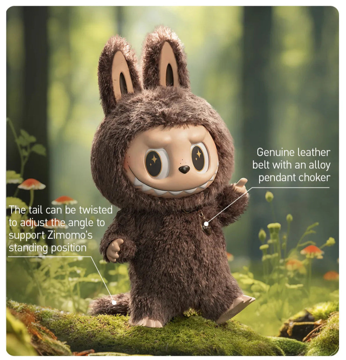 THE MONSTERS Zimomo - I FOUND YOU Vinyl Face Doll (22.8 Inches