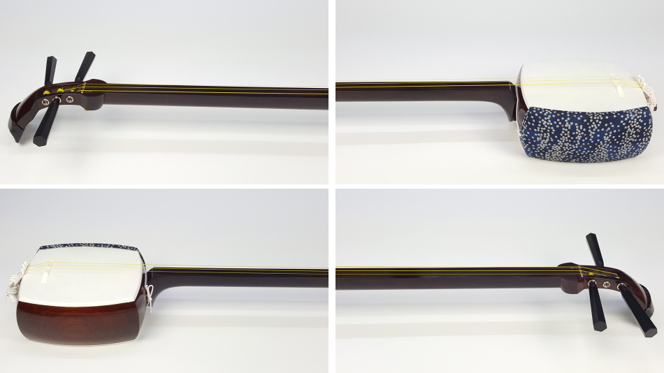 中古三味線】民謡紅木三味線・正寸（厳選品）【和楽器市場】