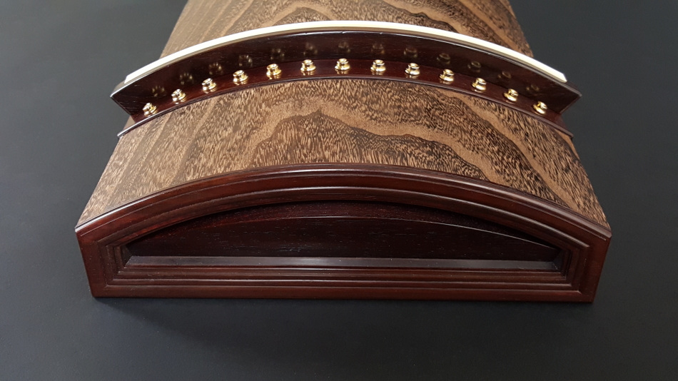 厳選中古品 琴）くり甲琴・玉縁紅木巻 WKT-TKOTO11【和楽器市場・本館】