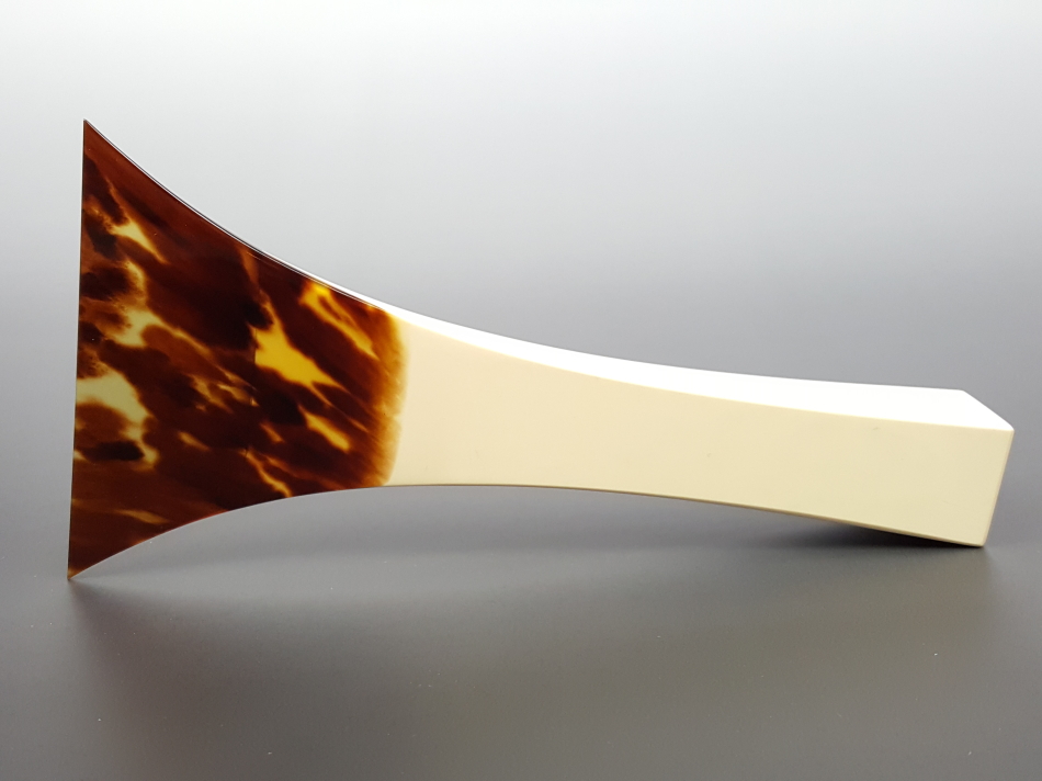 T*a様 津軽三味線用 中古鼈甲撥 手元黒檀 no.1 T*a様 津軽三味線用