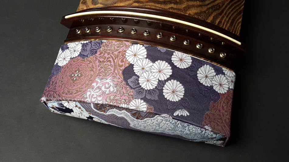 厳選中古品 琴）くり甲琴・玉縁紅木巻 WKT-TKOTO12【和楽器市場・本館】