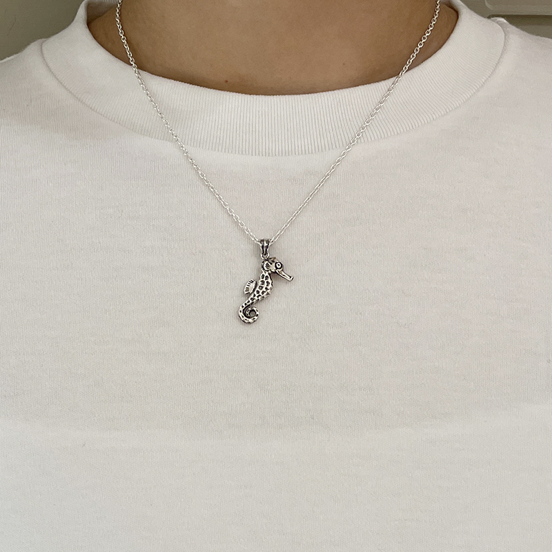 タツノオトシゴペンダント－干支【辰】 silver925 福岡オリジナル