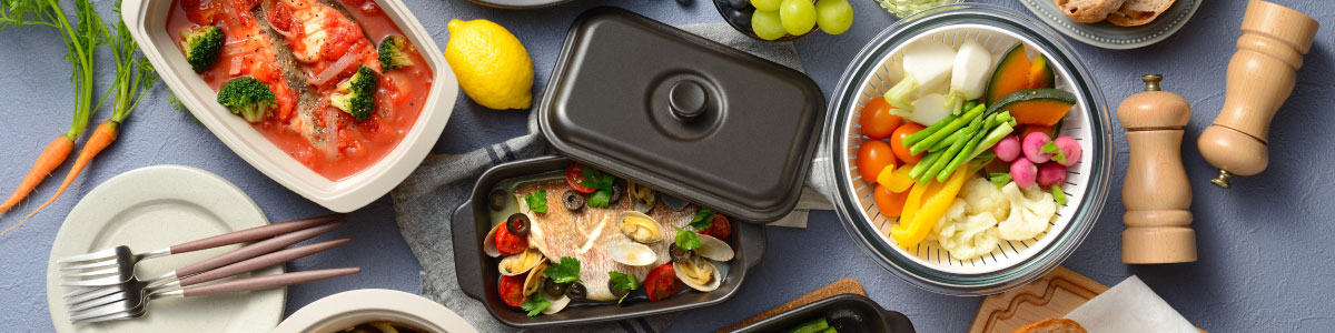 マジカリーノ 耐熱ガラス角型容器セット | 和平フレイズ株式会社