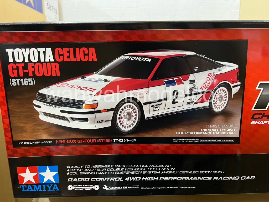 Tamiya 58718-60A - 1/10 Toyota Celica GT-Four (ST165) (TT-02) (W/O